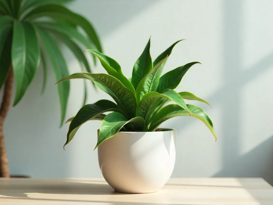 Sansevieria krukväxt